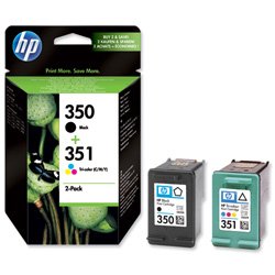 HP SD412EE Multipack cartucce N. 350/351 (170 pagine)