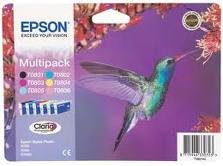 Epson T0807 Multipack Inkjet / getto d'inchiostro Cartuccia originale [Importato da Unione Europea]