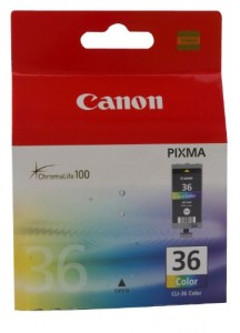 Canon CLI-36 Inktank Pixma MINI 260 Inkjet / getto d'inchiostro Cartuccia originale