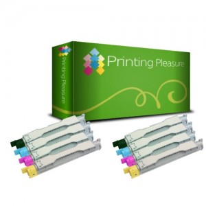 Printing Pleasure - ( NON-OEM ) - ( 2Set ) High Quality Cartuccia Toner C4200 Rigenerate Per Epson Stampanti AcuLaser C4200, C4200DTN