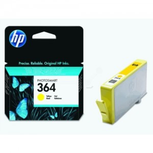 HP CB320EE#301 cartuccia d'inchiostro giallo per HP DeskJet 3070/PhotoSmart B 110/C 309/D 5460/Plus/Premium/7510