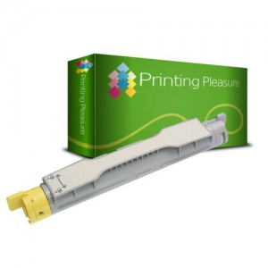 Printing Pleasure - ( NON-OEM ) - 1 Giallo High Quality Cartuccia Toner C4200 Rigenerate Per Epson Stampanti AcuLaser C4200, C4200DTN