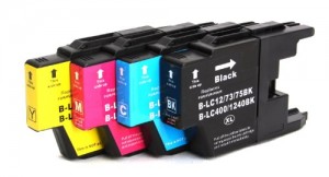 4 x compatibile Cartucce d'inchiostro BROTHER LC1220 LC1240 (nero/ciano/magenta/giallo)