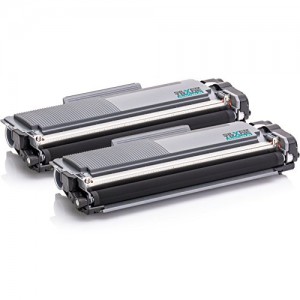 2 Toner compatibile con Brother TN-2320 / DCP-L 2500 D / 2500 Series / 2520 DW / 2540 DN / 2560 DW / 2700 DW / HL-L 2300 D / 2300 Series / 2320 D / 2321 D / 2340 DW / 2360 DN / 2360 DW / 2361 DN / 2365 DW / 2380 DW / MFC-L 2701 / 2700 DW / 2700 Series / 2701 DW / 2703 DW / 2720 DW / 2740 CW / 2740 DW Noir 2600 Pages