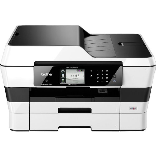 Brother MFC-J6920DW Stampante Multifunzione a Colori Full A3 con Fax, Scanner e ADF, Doppio Cassetto Carta, Bianco