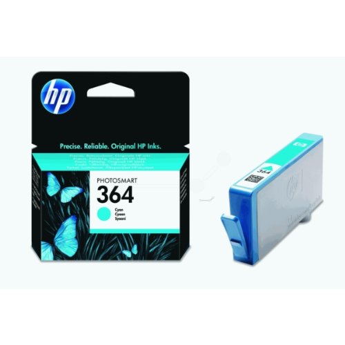 HP CB318EE#301 cartuccia d'inchiostro cyan per HP DeskJet 3070/PhotoSmart B 110/C 309/D 5460/Plus/Premium/7510