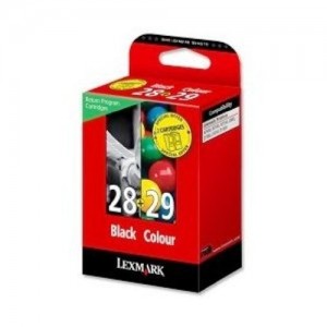 Lexmark 18C1520 NO 28 + NO 29 Inkjet / getto d'inchiostro Cartuccia originale