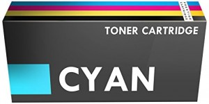 Prestige Cartridge Toner Laser Compatibile con Stampanti Canon i-SENSYS/HP Colour LaserJet, Ciano