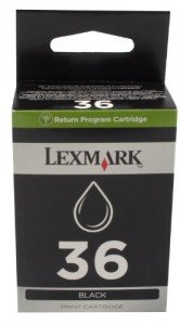Lexmark 18C2130E Cartuccia Inkjet Return Program #36, Nero