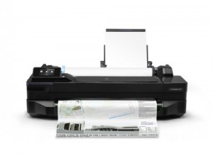 HP T120 Plotter Designjet, Sistema di Stampa Inkjet, Iniezione Termica Generica, Formato Stampa 24 Inches