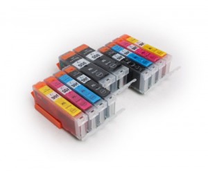 Multipack - 10 x compatibile Cartucce d'inchiostro CANON PGI-550 / CLI-551 Multipack per CANON Pixma iP7250 MG5450 MG6350 MX725 MX925