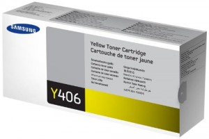 Samsung CLT-Y406S/ELS Cartuccia Toner da 1000 Pagine, Giallo