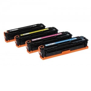 CB540A CB541A CB542A CB543A Compatibile Laser Cartucce toner per HP Color LaserJet CP1210 CP1215 CP1215N CP1217 CP1510 CP1514 CP1514N CP1518 CP1515n CP1518ni CM1312 CM1312NF CM1312N fax stampanti, set completo, nero, ciano, magenta e giallo