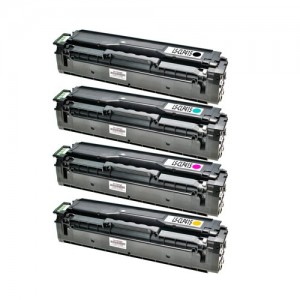 4 Compatibile Samsung Cartucce toner laser CLP415 CLP415N CLP415NW CLX4195FN CLX4195FW, CLT-K504L CLT-C504L CLT-M504L CLT-Y504L