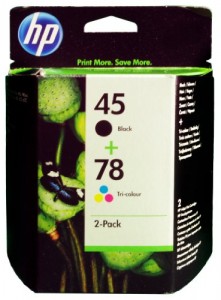 HP SA308AE Multipack Cartucce  N. 45/78 (560 Pagine)