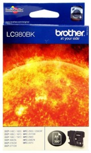 Brother LC-980BK DCP-165C Inkjet / getto d'inchiostro Cartuccia originale