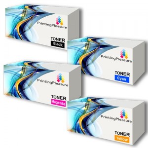 CLP310 UNO SET Toner cartucces sostituzione Per stampante CLP-310, CLP-310N, CLP-315, CLP-315W, CLX 3170fn, CLX-3175, CLX-3175FN, CLX-3175FW, CLX-3175N by Printing Pleasure PREMIUM PRODUCTS