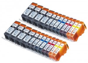 24 Multipack Alta Capacità Canon CLI-521 , PGI-520 Cartucce Compatibles 8 nero grande, 4 noir piccolo, 4 ciano, 4 magenta, 4 giallo compatibile con Canon Pixma iP3600, Pixma iP4600, Pixma iP4700, Pixma MP540, Pixma MP540x, Pixma MP550, Pixma MP560, Pixma MP620, Pixma MP620B, Pixma MP630, Pixma MP640, Pixma MX860, Pixma MX870. Cartucce Compatible. CLI-521BK , CLI-521C , CLI-521M , CLI-521Y , PGI-520BK © Cartuccia Land