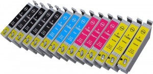 14 Multipack Alta Capacità Epson T0715 , T0895 Cartucce Compatibles 5 nero, 3 ciano, 3 magenta, 3 giallo compatibile con Epson Stylus D120, Stylus D78, Stylus D92, Stylus DX4000, Stylus DX4050, Stylus DX4400, Stylus DX4450, Stylus DX5000, Stylus DX5050, Stylus DX6000, Stylus DX6050, Stylus DX7000F, Stylus DX7400, Stylus DX7450, Stylus DX8400, Stylus DX8450, Stylus DX9400F, Stylus Office B40W, Stylus Office BX300F, Stylus Office BX310FN, Stylus Office BX600FW, Stylus Office BX610FW, Stylus S20, Stylus S21, Stylus SX100, Stylus SX105, Stylus SX110, Stylus SX115, Stylus SX200, Stylus SX205, Stylus SX210, Stylus SX215, Stylus SX218, Stylus SX400, Stylus SX405, Stylus SX405WiFi, Stylus SX410, Stylus SX415, Stylus SX510W, Stylus SX515W, Stylus SX600FW, Stylus SX610FW. Cartucce Compatible. T0711 , T0712 , T0713 , T0714 , T0891 , T0892 , T0893 , T0894 , TO711 , TO712 , TO713 , TO714 , TO891 , TO892 , TO893 , TO894 © Cartuccia Land