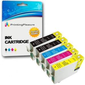 5 Compatibili Epson 29XL Cartucce d'inchiostro per XP-235 XP-332 XP-335 XP-432 XP-435 - Nero/Ciano/Magenta/Giallo, Alta Capacità