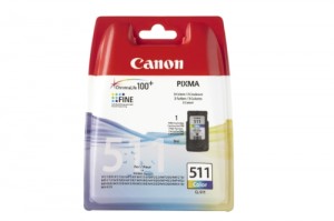 Canon CL-511 Pixma MP260 Inkjet / getto d'inchiostro Cartuccia originale