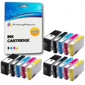 Printing Pleasure - 15 di 5 pacchetto High Quality Cartuccia d'inchiostro HP 364XL Con Chip Rigenerate Per HP Stampanti Photosmart 6520, 7510, 7520, B8550, B8553, C5380, C5383, C5390, C6300, C6380, D5460, D7560, C309, C309g, C309h, C309n, C310, C310a, C309a, C309c, e-All-In-One C410b