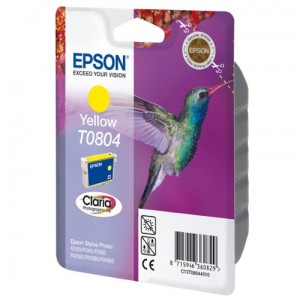 Epson T080440/10/20 STY. Photo R265/R360/RX560 Inkjet / getto d'inchiostro Cartuccia originale