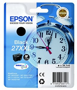 Epson C13T27914010 Cartuccia Inkjet 27XXL, Alta Capacità, 34.1 ml, Nero