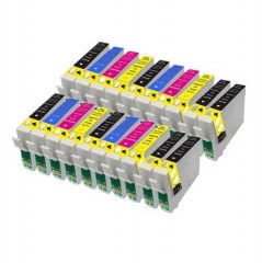 20 cartucce di inchiostro compatibili Epson per Epson Stylus S22 SX125 SX130 SX420W SX425W SX445W BX305F BX305FW SX230 SX235W SX445W SX435W SX430W SX438W SX440W Stampante. 8x T1281, 4x T1282, 4x T1283, 4x T1284
