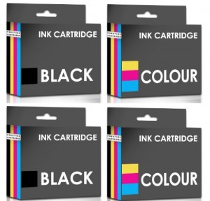 COMBO PACK - Rigenerate Canon PG-37 & CL-38 Cartucce di inchiostro per Canon Stampanti Pixma iP1800, iP1900, iP2500, iP2600, MP140, MP190, MP210, MP220, MP470, MX300, MX310 - DUE SET