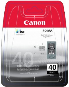 Canon PG-40 Pixma IP1600 Inkjet / getto d'inchiostro Cartuccia originale