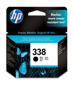 HP C8765EE UUS 338 Cartuccia (11 ml), colore: Nero