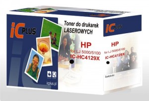 ICplus - High Capacity Toner laser nero Compatibile con HP C4129X 29X (10000 pagine) per HP LaserJet 5000 5000N 5000DN 5000GN 5100 5100SE 5100 TN 5100 DTN 5100LE & Canon LBP-1610 1620 FP-300 LBP-1810 LBP-1820 LBP-62X LBP-840 LBP-850 LBP-870 LBP-880 LBP-910 CANON ImageCLASS 2200 2210 2220 2250