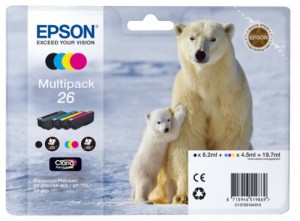 Epson T261640 4PACK Inkjet / getto d'inchiostro Cartuccia originale