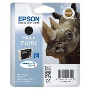 Epson T1001 STY. Office B40W/BX600F/SX600FW Inkjet / Cartuccia originale getto d'inchiostro