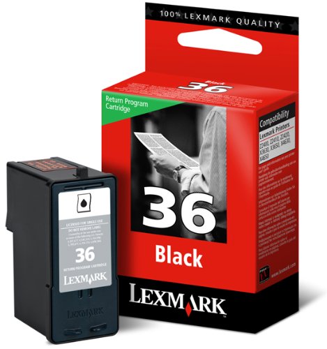 Lexmark 018C2130E NO.36 X3650/4630/4650 Inkjet / getto d'inchiostro Cartuccia originale