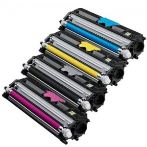 C1600 Toner per Epson Kit 4 colori, TONER EPSON COMPATIBILI PER ACULASER C1600, CX16 Stampa fino a 2.700 pagine al 5% di copertura.