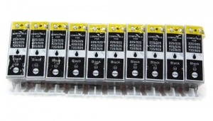 10 x PGI-525BK nero compatibile Cartucce d'inchiostro Canon - CON CHIP per Canon Pixma iP4850 iP4950 iX6550 MX885 MG5150 MG5250 MG5350 MX715 MX895