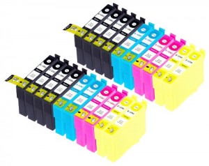 20 Multipack Alta Capacità Epson T1295 Cartucce Compatibles 8 nero, 4 ciano, 4 magenta, 4 giallo compatibile con Epson Stylus Office B42WD, BX305F, BX305FW, BX305FW Plus, BX320FW, BX525WD, BX535WD, BX625FWD, BX630FW, BX635FWD, BX925FWD, BX935FWD, Stylus SX230, Stylus SX235W, Stylus SX420W, Stylus SX425W, Stylus SX430W, Stylus SX435W, Stylus SX438W, Stylus SX440W, Stylus SX445W, Stylus SX525WD, Stylus SX535WD, Stylus SX620FW, WorkForce WF-3010DW, WF-3520DWF, WF-3530DTWF, WF-3540DTWF, WF-7015, WF15, WF-7525. Cartucce Compatible. T1291 , T1292 , T1293 , T1294 © Cartuccia Land