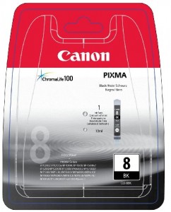 Canon CLI-8 BK Black Inkjet / getto d'inchiostro Cartuccia originale