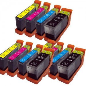 12x Lexmark L-100XL L-108XL Ad alta capacità Cartucce d'inchiostro Compatibile per Lexmark Impact S305, S815, Lexmark Interact S605, Lexmark Interpret S405, Lexmark Intuition S505, Lexmark Pinnacle Pro 901, Lexmark Platinum Pro 905, Lexmark Prestige Pro 805, Lexmark Prevail Pro 705, Lexmark Prospect Pro 205 Stampante