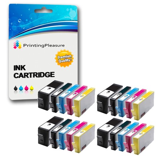 Printing Pleasure - 20 di 5 pacchetto High Quality Cartuccia d'inchiostro HP 364XL Con Chip Rigenerate Per HP Stampanti Photosmart 6520, 7510, 7520, B8550, B8553, C5380, C5383, C5390, C6300, C6380, D5460, D7560, C309, C309g, C309h, C309n, C310, C310a, C309a, C309c, e-All-In-One C410b