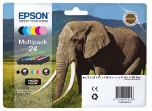 Epson T242840 6 PACK Inkjet / getto d'inchiostro Cartuccia originale