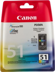 Canon CL-51 Inkjet / getto d'inchiostro Cartuccia originale